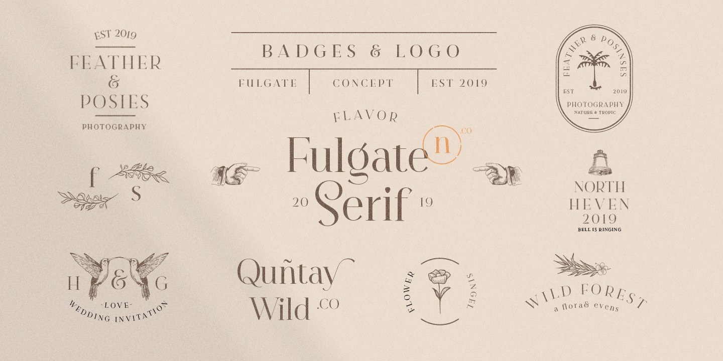 Fulgate Medium Font preview